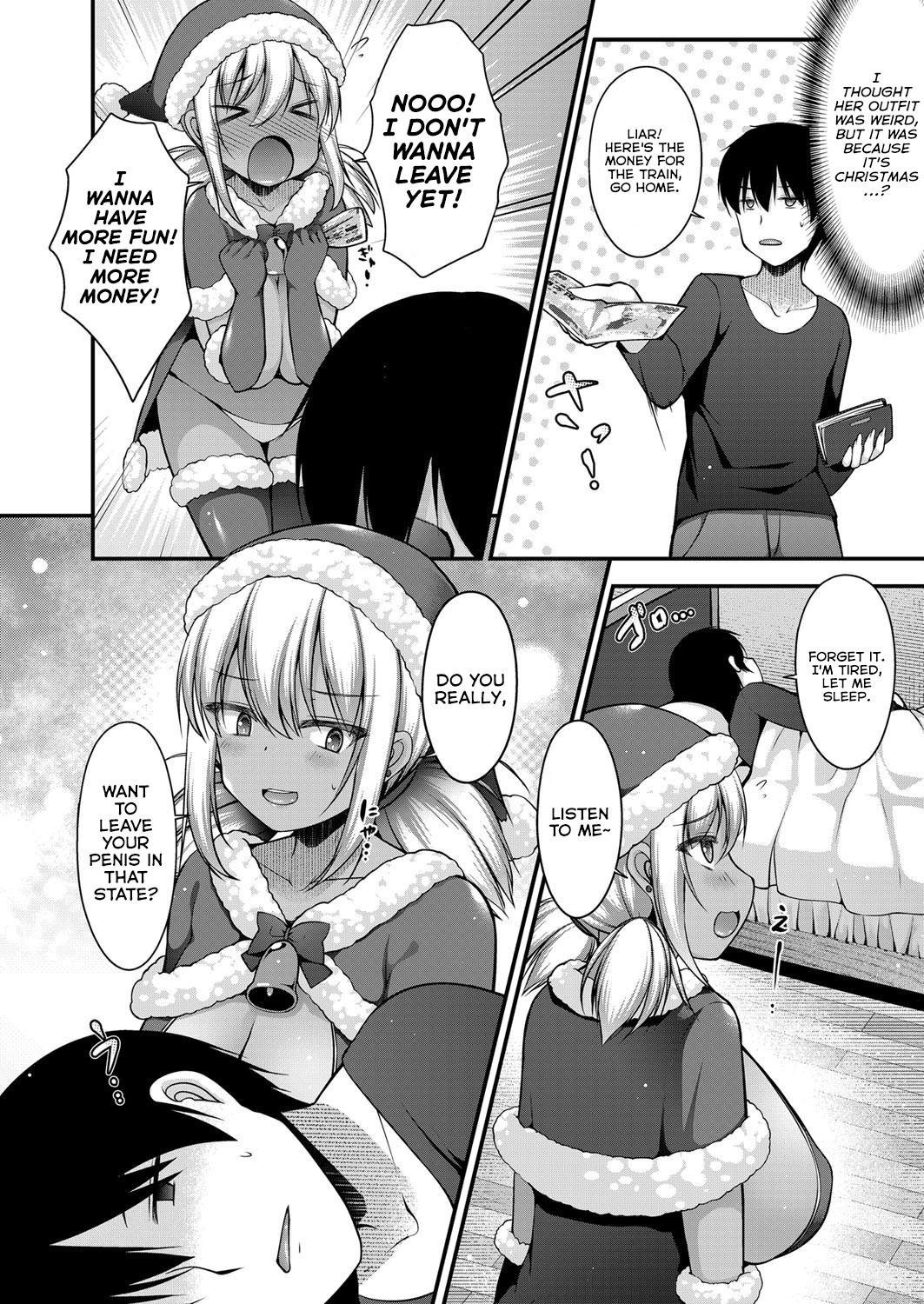 Hentai Manga Comic-A Story About When My Big Breasted Little Sister Visited Me From The Country In a Sex Santa Outfit-Read-4